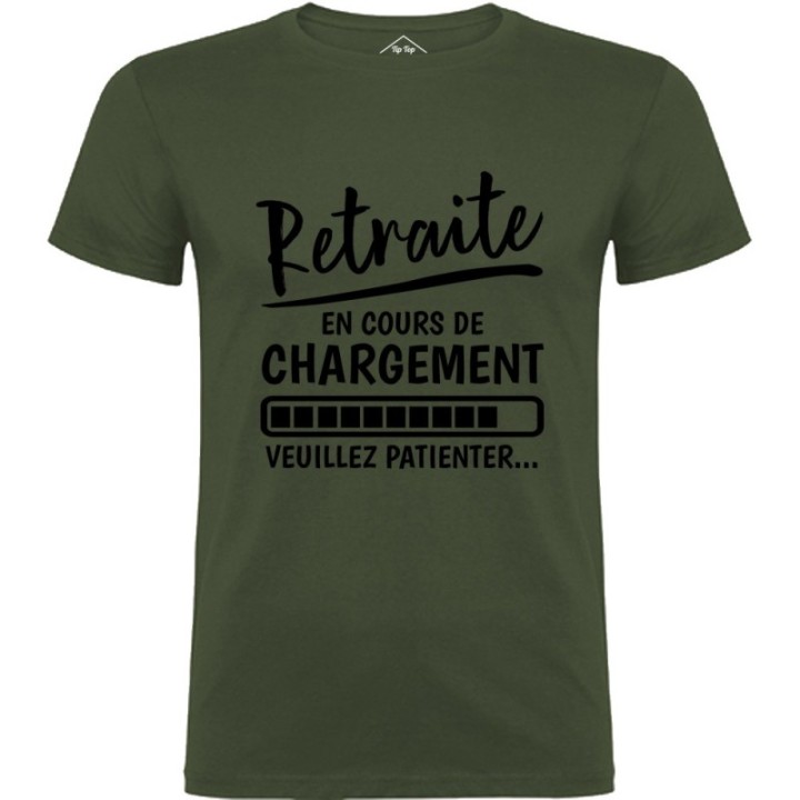 Tip Top Tshirt - T-shirt Homme Retraite en cours de chargement - Made in France