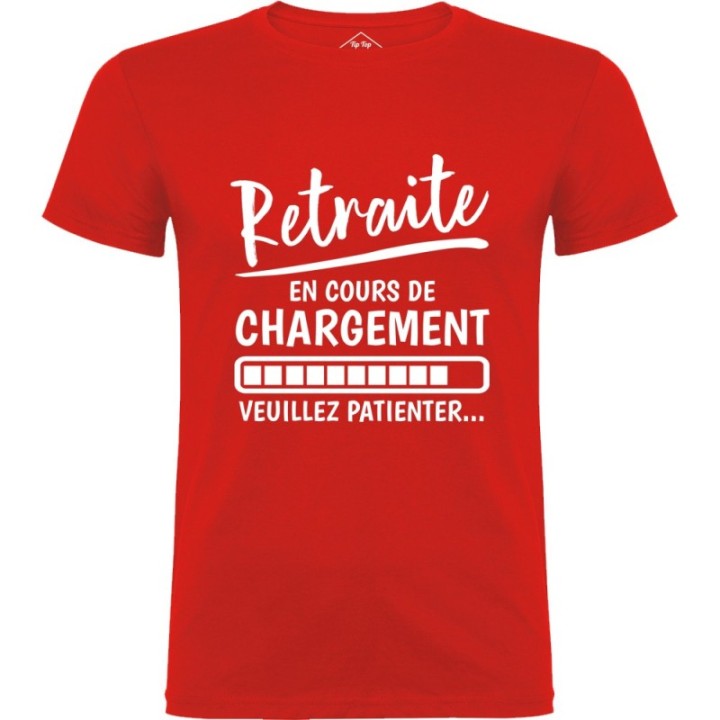 Tip Top Tshirt - T-shirt Homme Retraite en cours de chargement - Made in France