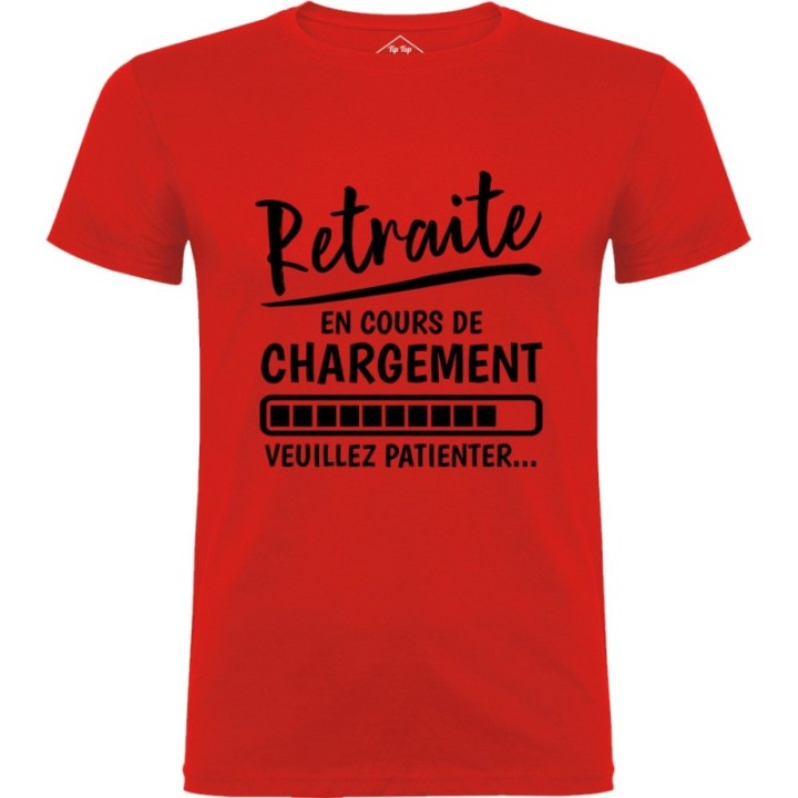 Tip Top Tshirt - T-shirt Homme Retraite en cours de chargement - Made in France