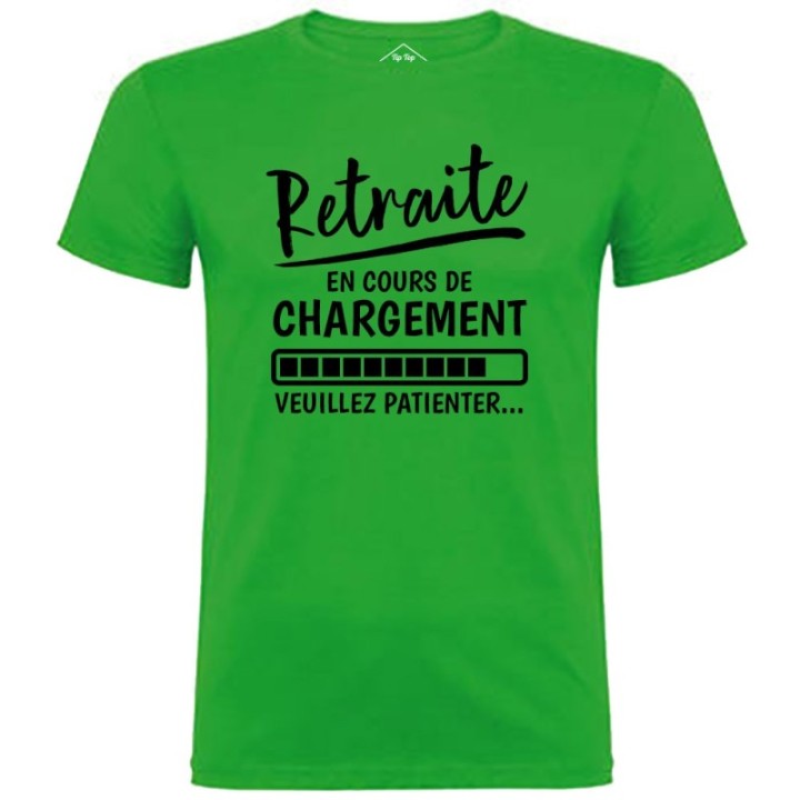 Tip Top Tshirt - T-shirt Homme Retraite en cours de chargement - Made in France