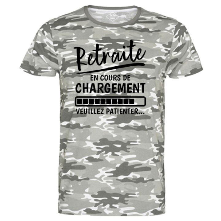 Tip Top Tshirt - T-shirt Homme Retraite en cours de chargement - Made in France