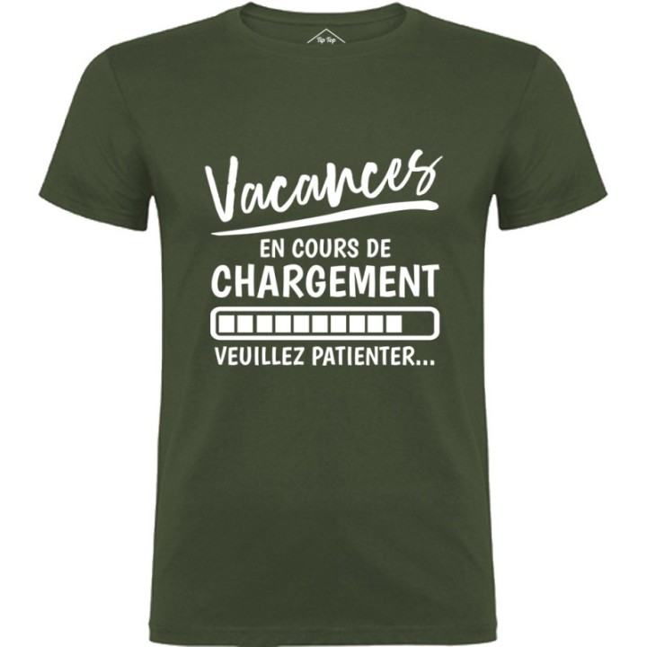 Tip Top Tshirt - T-shirt Homme Vacances en cours de chargement - Made in France