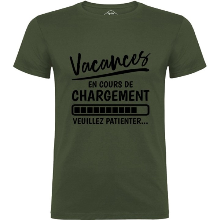 Tip Top Tshirt - T-shirt Homme Vacances en cours de chargement - Made in France