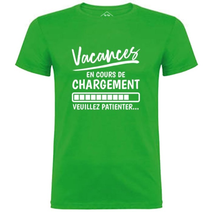 Tip Top Tshirt - T-shirt Homme Vacances en cours de chargement - Made in France