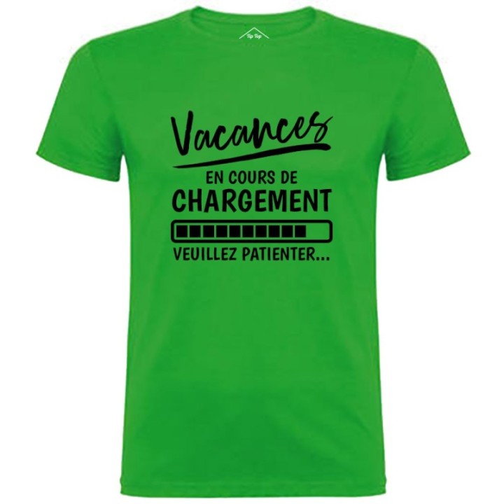 Tip Top Tshirt - T-shirt Homme Vacances en cours de chargement - Made in France