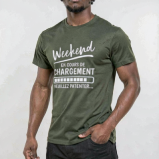 Tip Top Tshirt - T-shirt Homme Weekend en cours de chargement - Made in France