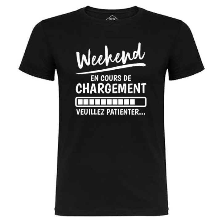 Tip Top Tshirt - T-shirt Homme Weekend en cours de chargement - Made in France