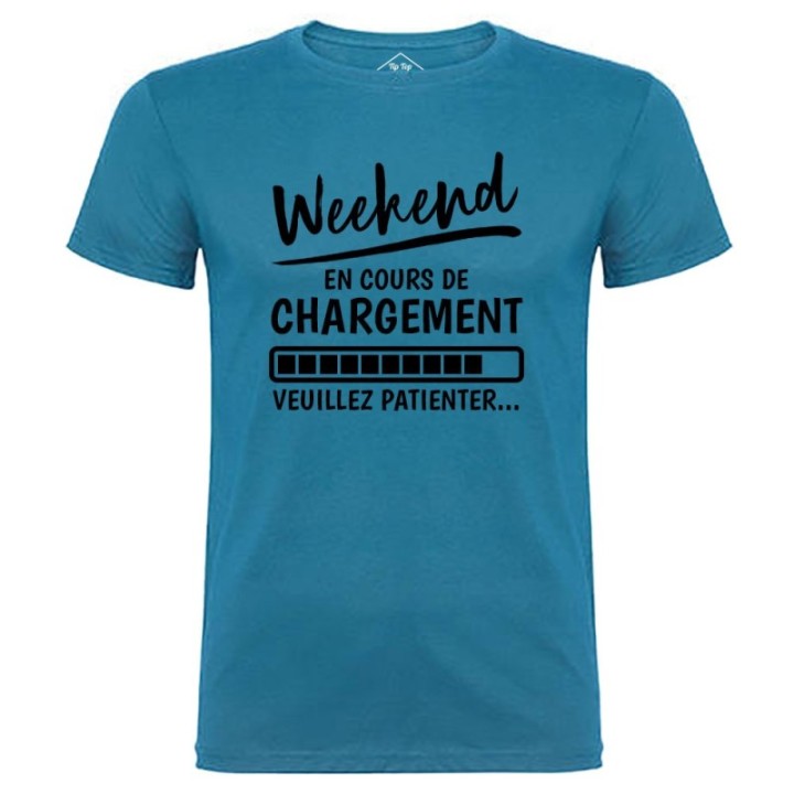 Tip Top Tshirt - T-shirt Homme Weekend en cours de chargement - Made in France