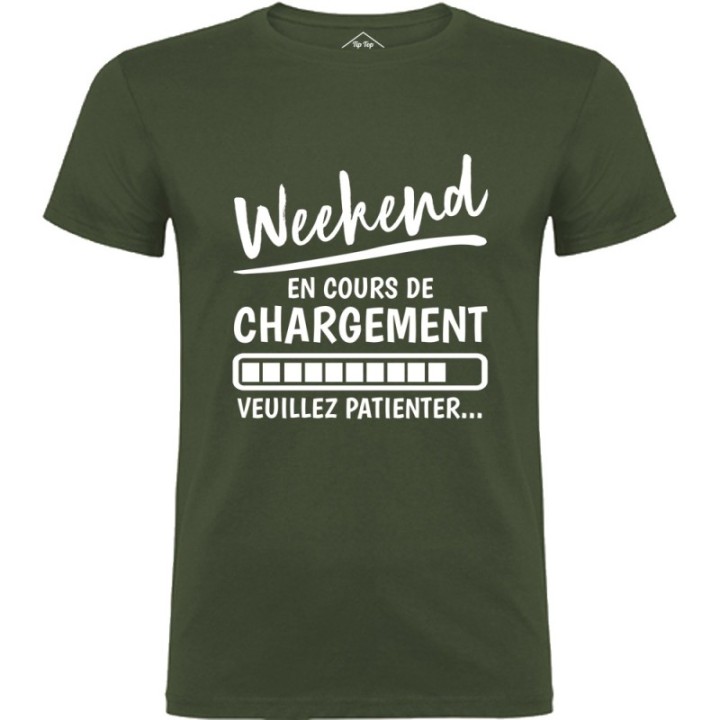 Tip Top Tshirt - T-shirt Homme Weekend en cours de chargement - Made in France