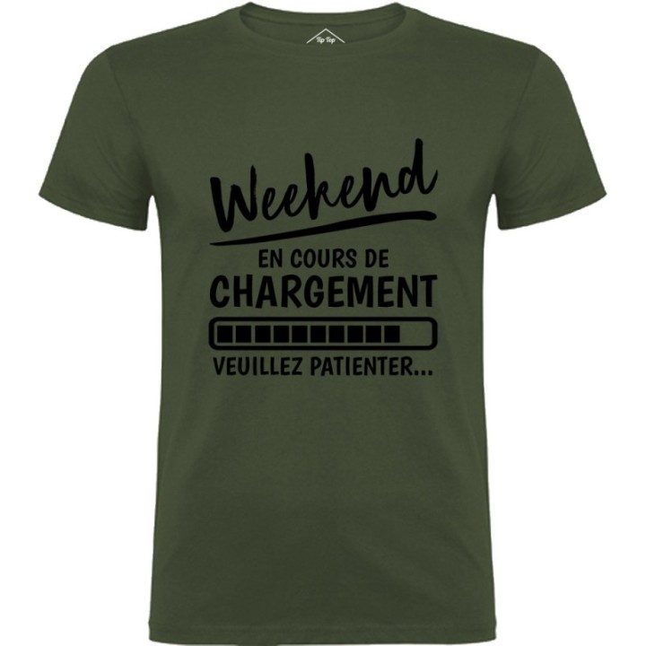 Tip Top Tshirt - T-shirt Homme Weekend en cours de chargement - Made in France