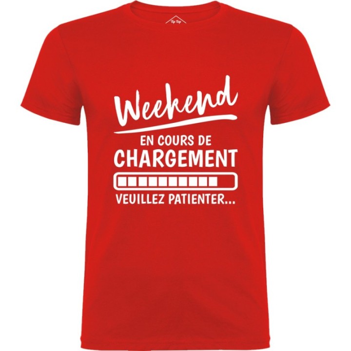 Tip Top Tshirt - T-shirt Homme Weekend en cours de chargement - Made in France