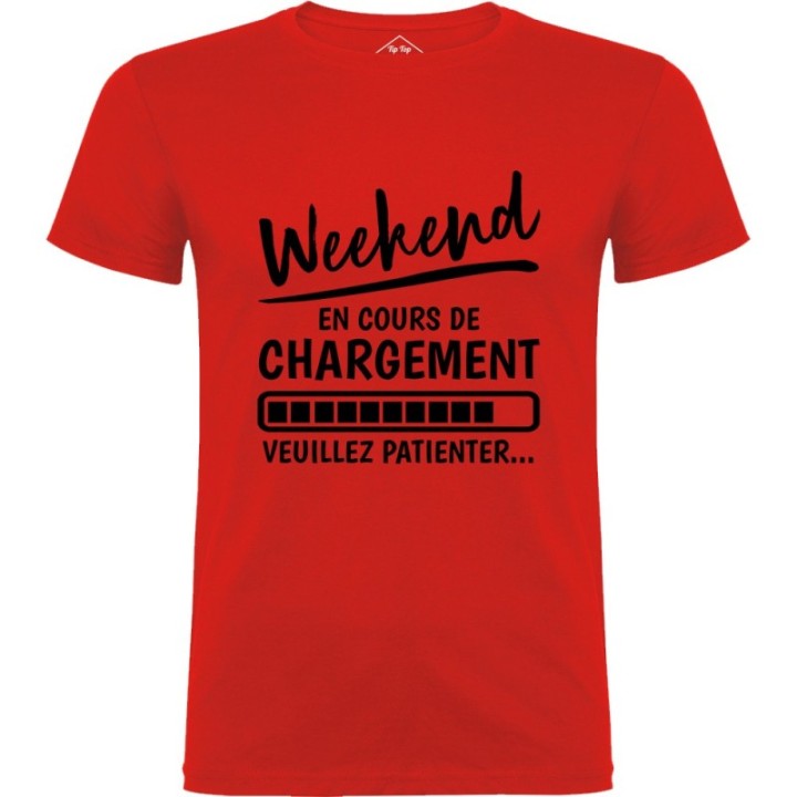 Tip Top Tshirt - T-shirt Homme Weekend en cours de chargement - Made in France