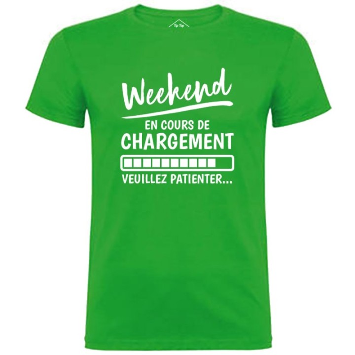 Tip Top Tshirt - T-shirt Homme Weekend en cours de chargement - Made in France