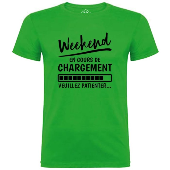 Tip Top Tshirt - T-shirt Homme Weekend en cours de chargement - Made in France