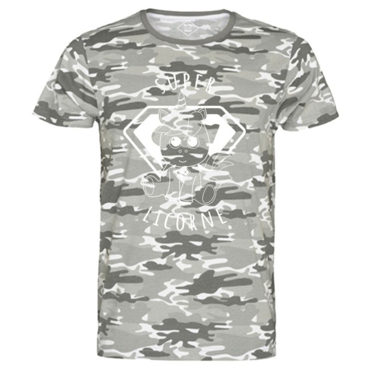 Tip Top Tshirt - T-shirt Homme Super Licorne - Made in France