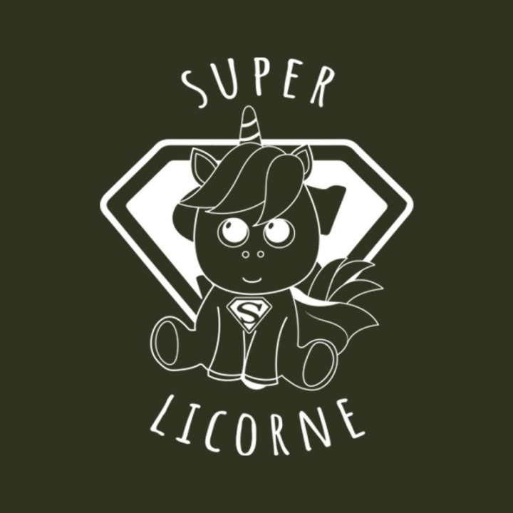 Tip Top Tshirt - T-shirt Homme Super Licorne - Made in France