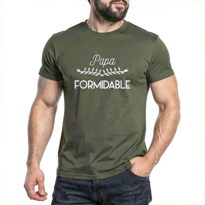 Tip Top Tshirt - T-shirt Homme Papa formidable - Made in France