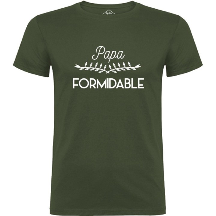 Tip Top Tshirt - T-shirt Homme Papa formidable - Made in France