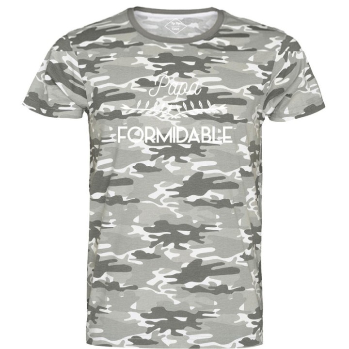 Tip Top Tshirt - T-shirt Homme Papa formidable - Made in France