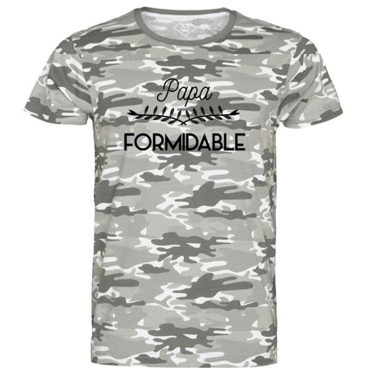 Tip Top Tshirt - T-shirt Homme Papa formidable - Made in France