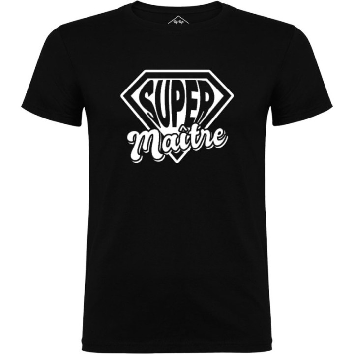 Tip Top Tshirt - T-shirt Homme Super maître - Made in France