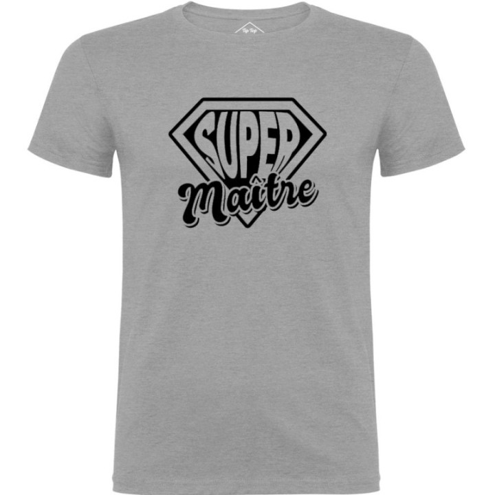 Tip Top Tshirt - T-shirt Homme Super maître - Made in France