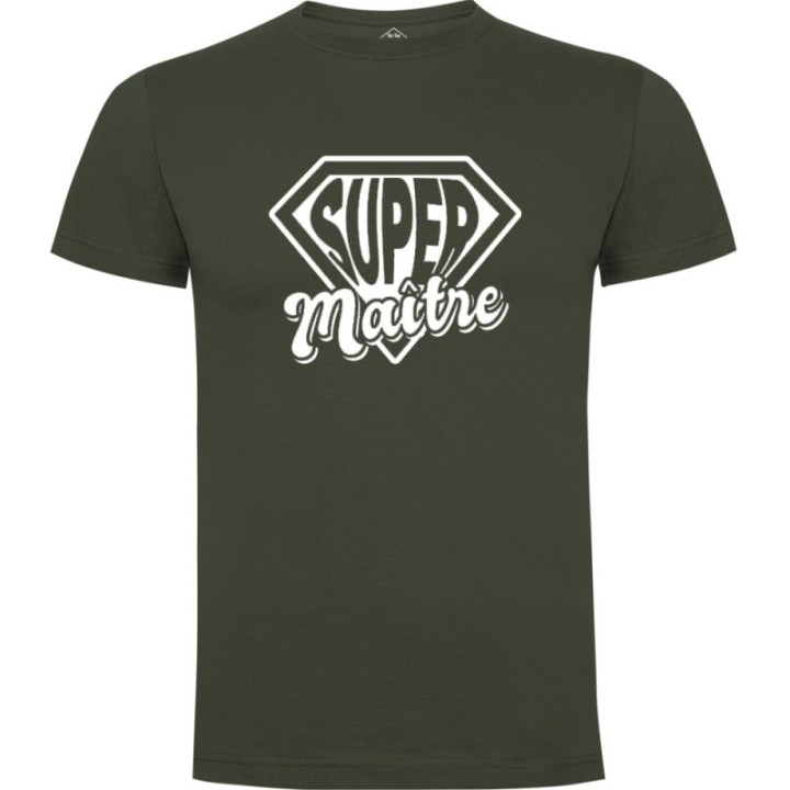 Tip Top Tshirt - T-shirt Homme Super maître - Made in France