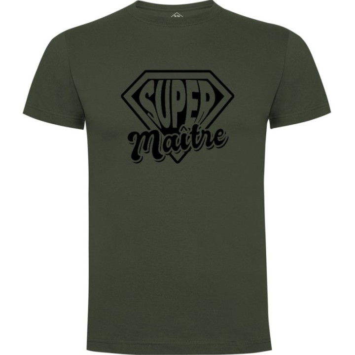 Tip Top Tshirt - T-shirt Homme Super maître - Made in France