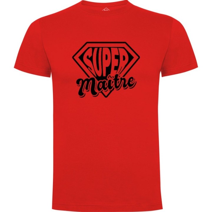 Tip Top Tshirt - T-shirt Homme Super maître - Made in France