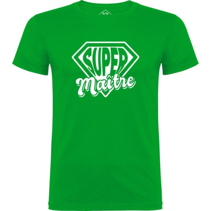 Tip Top Tshirt - T-shirt Homme Super maître - Made in France