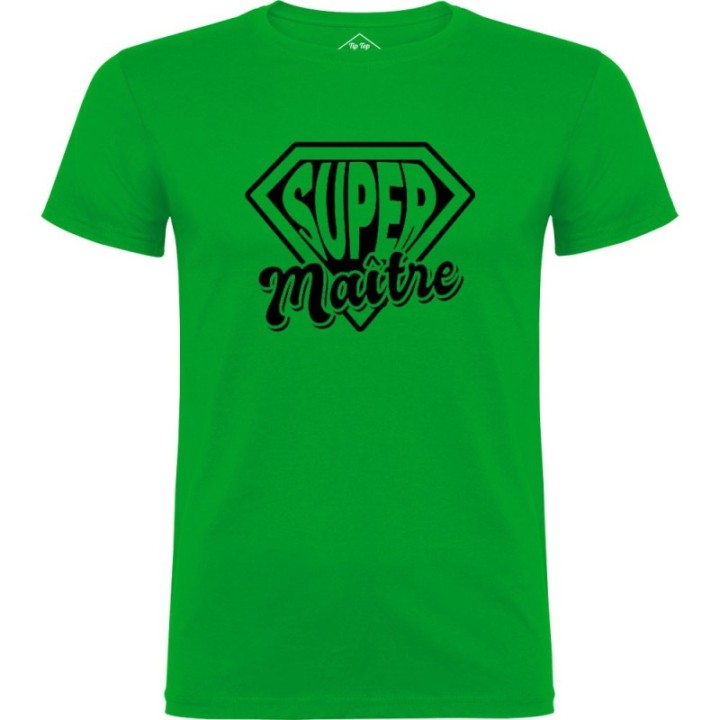 Tip Top Tshirt - T-shirt Homme Super maître - Made in France