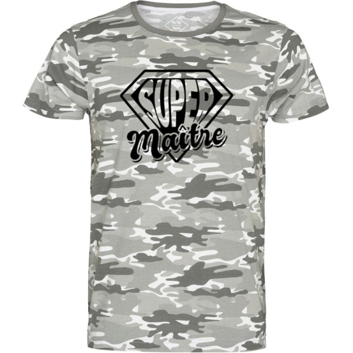 Tip Top Tshirt - T-shirt Homme Super maître - Made in France