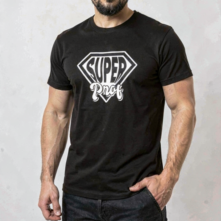 Tip Top Tshirt - T-shirt Homme Super prof - Made in France