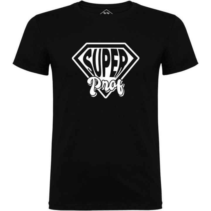 Tip Top Tshirt - T-shirt Homme Super prof - Made in France