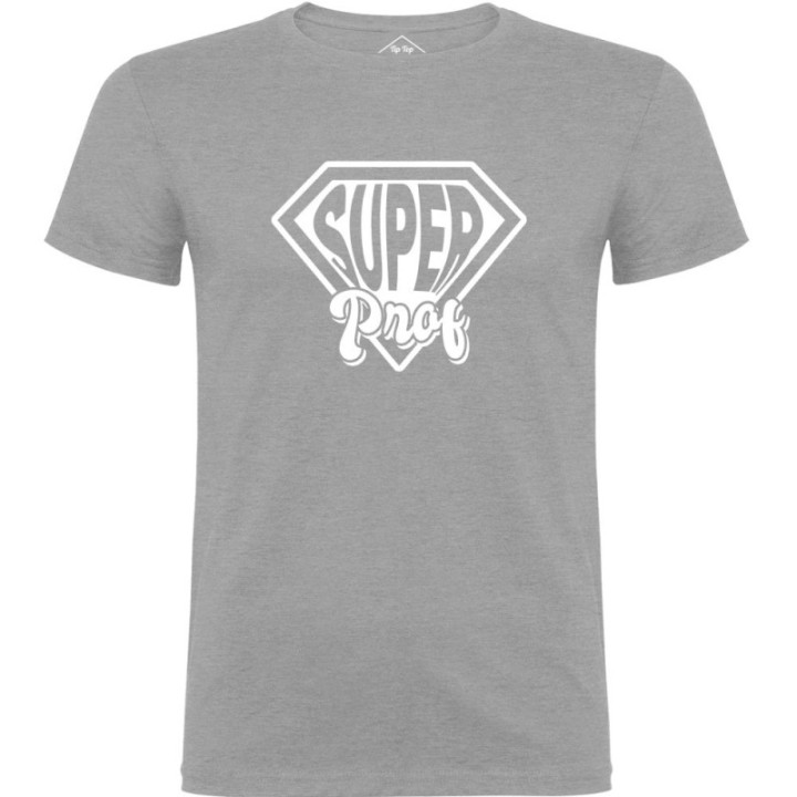 Tip Top Tshirt - T-shirt Homme Super prof - Made in France