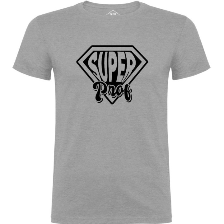 Tip Top Tshirt - T-shirt Homme Super prof - Made in France