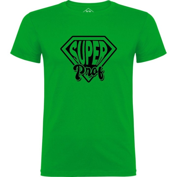 Tip Top Tshirt - T-shirt Homme Super prof - Made in France