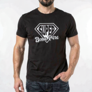 Tip Top Tshirt - T-shirt Homme Super beau-père - Made in France