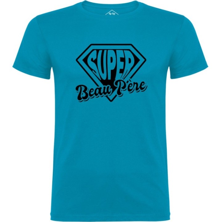 Tip Top Tshirt - T-shirt Homme Super beau-père - Made in France