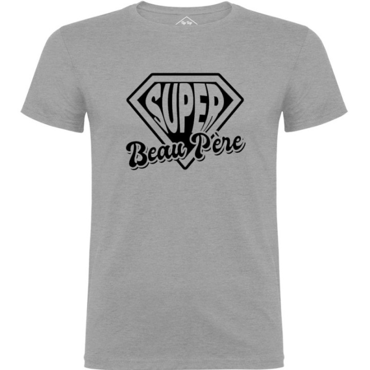 Tip Top Tshirt - T-shirt Homme Super beau-père - Made in France