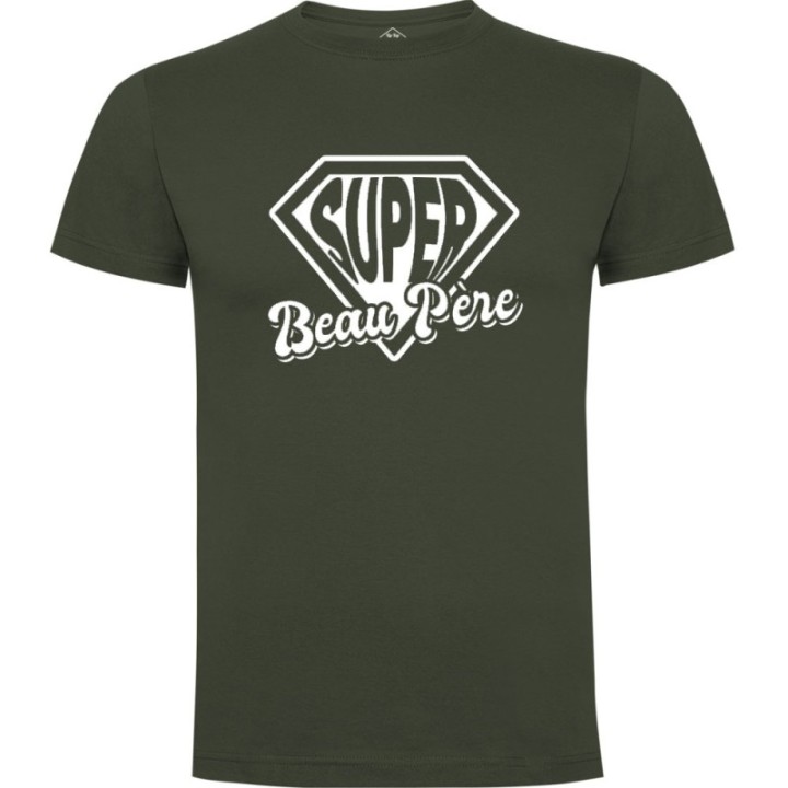 Tip Top Tshirt - T-shirt Homme Super beau-père - Made in France