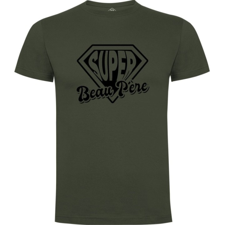 Tip Top Tshirt - T-shirt Homme Super beau-père - Made in France