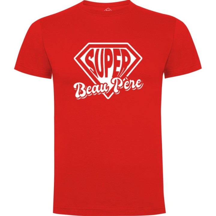 Tip Top Tshirt - T-shirt Homme Super beau-père - Made in France