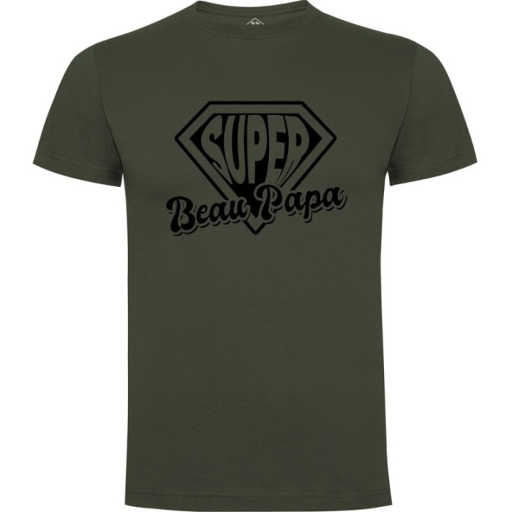 Tip Top Tshirt - T-shirt Homme Super beau-papa - Made in France