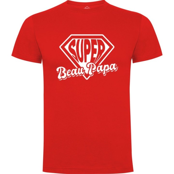Tip Top Tshirt - T-shirt Homme Super beau-papa - Made in France