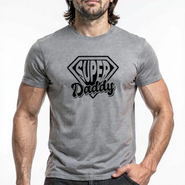 Tip Top Tshirt - T-shirt Homme Super Daddy - Made in France