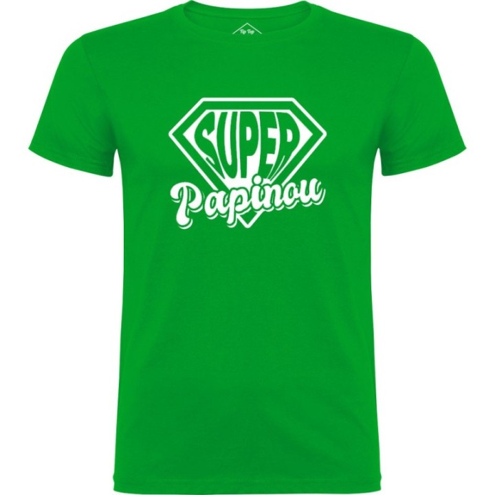 Tip Top Tshirt - T-shirt Homme Super Papinou - Made in France