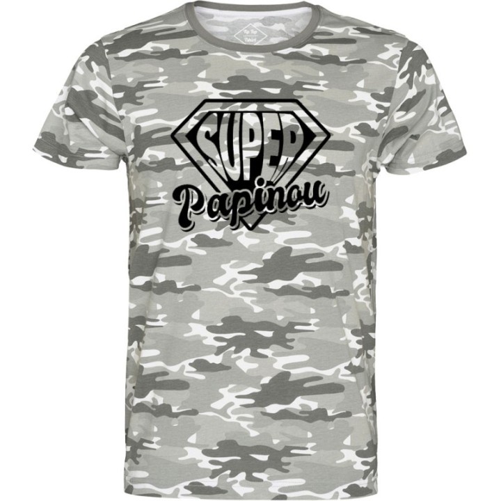 Tip Top Tshirt - T-shirt Homme Super Papinou - Made in France