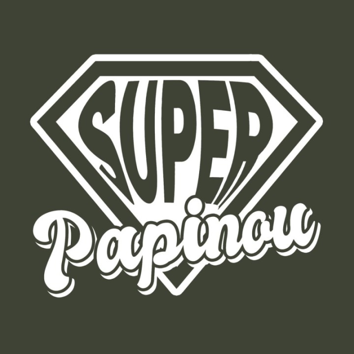 Tip Top Tshirt - T-shirt Homme Super Papinou - Made in France