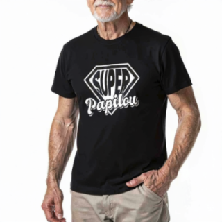 Tip Top Tshirt - T-shirt Homme Super Papilou - Made in France